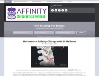 affinitychiro.com screenshot