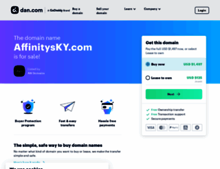affinitysky.com screenshot