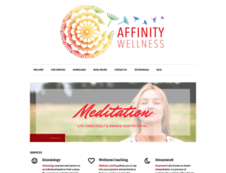 affinitywellness.com.au screenshot