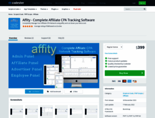 affity.net screenshot