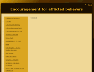 afflictedbelievers.site11.com screenshot