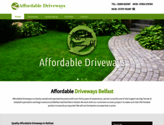 affordable-driveways-ni.org screenshot