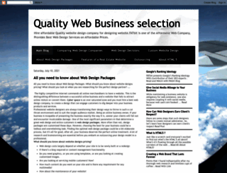affordable-quality-website-design.blogspot.in screenshot