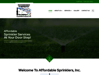 affordable-sprinklers.com screenshot