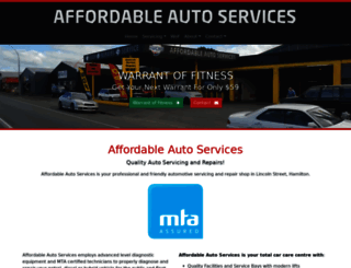 affordableautoservices.co.nz screenshot