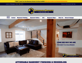 affordablebasementfinishing.com screenshot