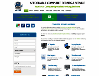 affordablecomputerrepairs.com.au screenshot