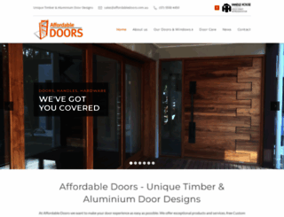affordabledoors.com.au screenshot