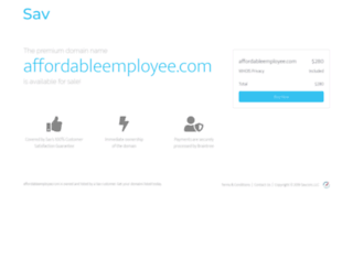 affordableemployee.com screenshot