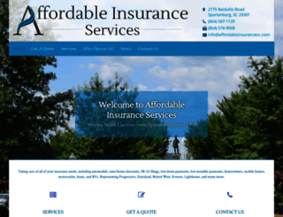 affordableinsurancesc.com screenshot