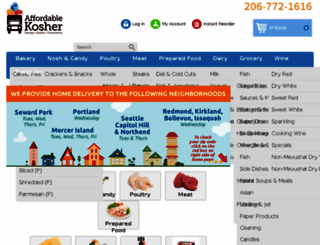 affordablekosher.com screenshot