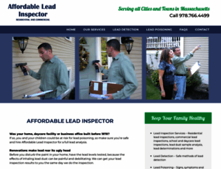 affordableleadinspector.com screenshot