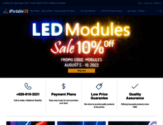 affordableled.com screenshot