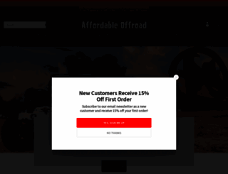 affordableoffroad.com screenshot