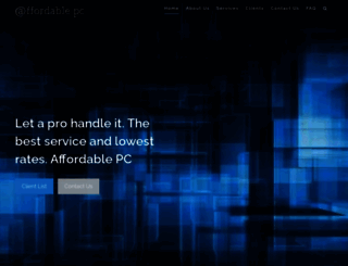 affordablepc.repair screenshot
