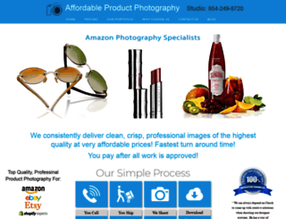 affordableproductphoto.com screenshot