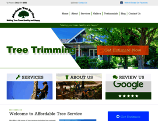 affordabletreeservicellc.com screenshot