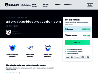 affordablevideoproduction.com screenshot