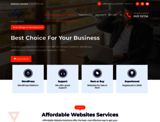 affordableweb.biz screenshot