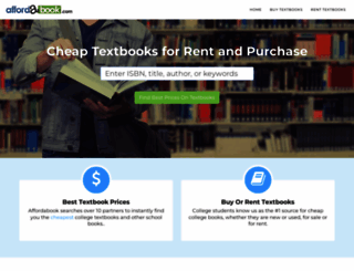 affordabook.com screenshot