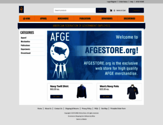 afgestore.org screenshot