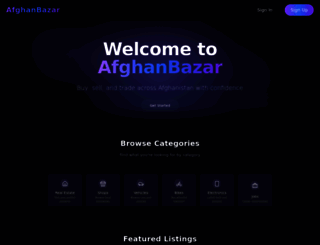 afghanbazar.info screenshot