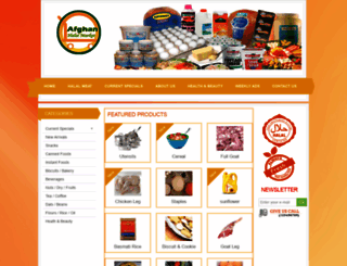 afghanhalalmarket.com screenshot