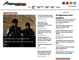 afghanistannews.net screenshot