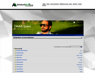 afghanmusik.com screenshot