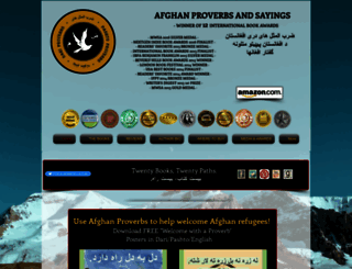 afghansayings.com screenshot