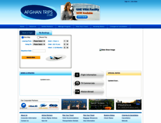 afghantrips.com screenshot