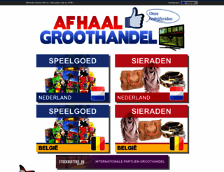 afhaalgroothandel.nl screenshot