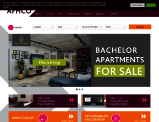 afhcoproperty.co.za screenshot