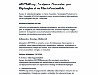 afhypac.org screenshot