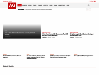 afiaghana.com screenshot