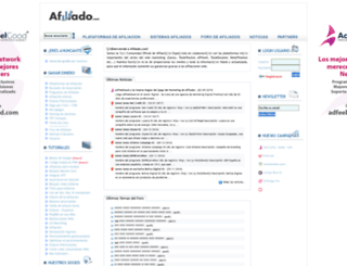 afiliado.com screenshot