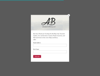 afiyabennettblog.com screenshot