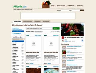 afiyetle.com screenshot