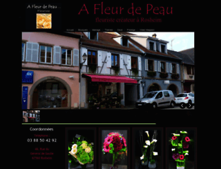 afleurdepeau-shop.com screenshot