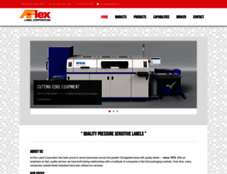 aflexlabel.com screenshot