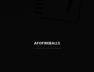 afofireballs.com screenshot