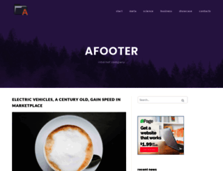 afooter.com screenshot