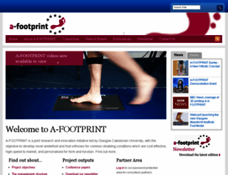 afootprint.eu screenshot