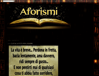 aforismii.blogspot.it screenshot