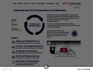 aforms2web.com screenshot