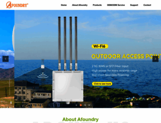 afoundry.com.cn screenshot