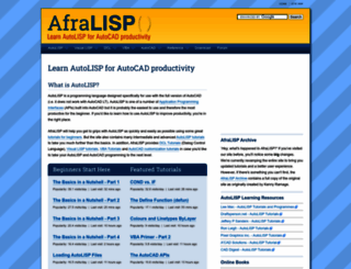 afralisp.net screenshot