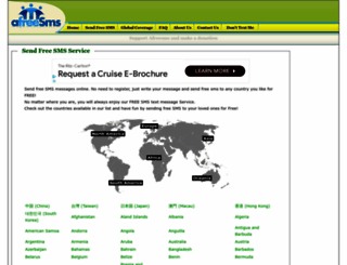 afreesms.com screenshot