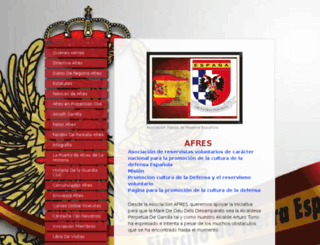afres.org.es screenshot