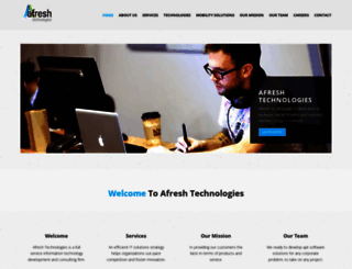 afreshtech.com screenshot